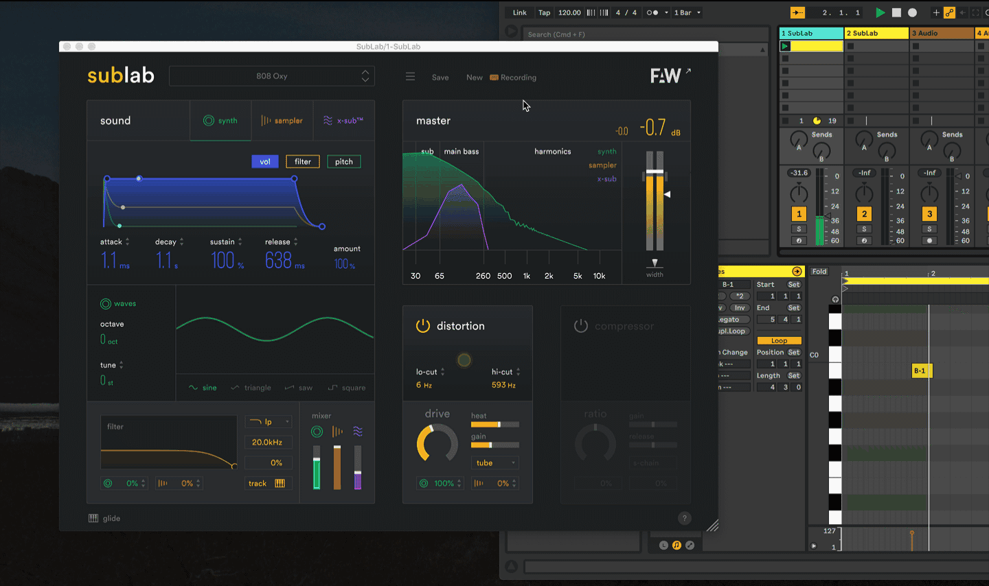 FAW SubLab screenshot 1